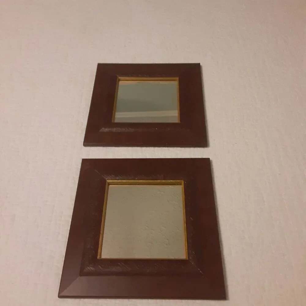 Vintage Home Interiors Wall Mirrors Framed X2